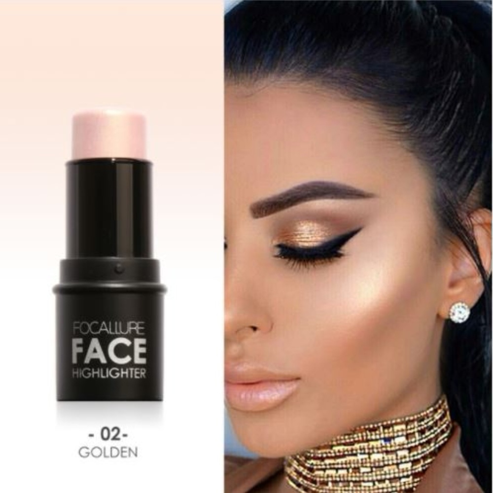 Focallure Cream Highlighter Stick 02 - Gold